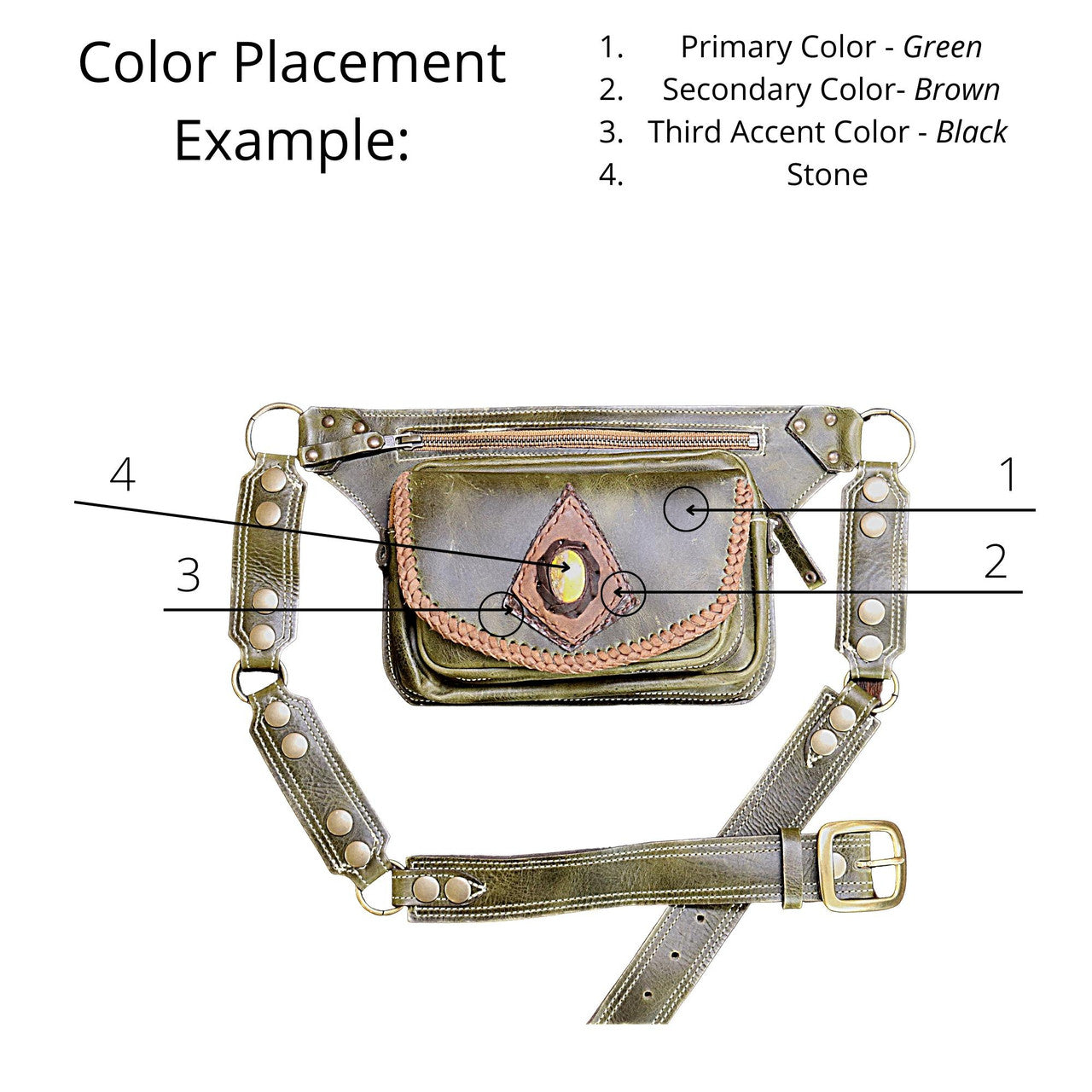 Custom Sato Hip Belt | Design Your Own - view 2