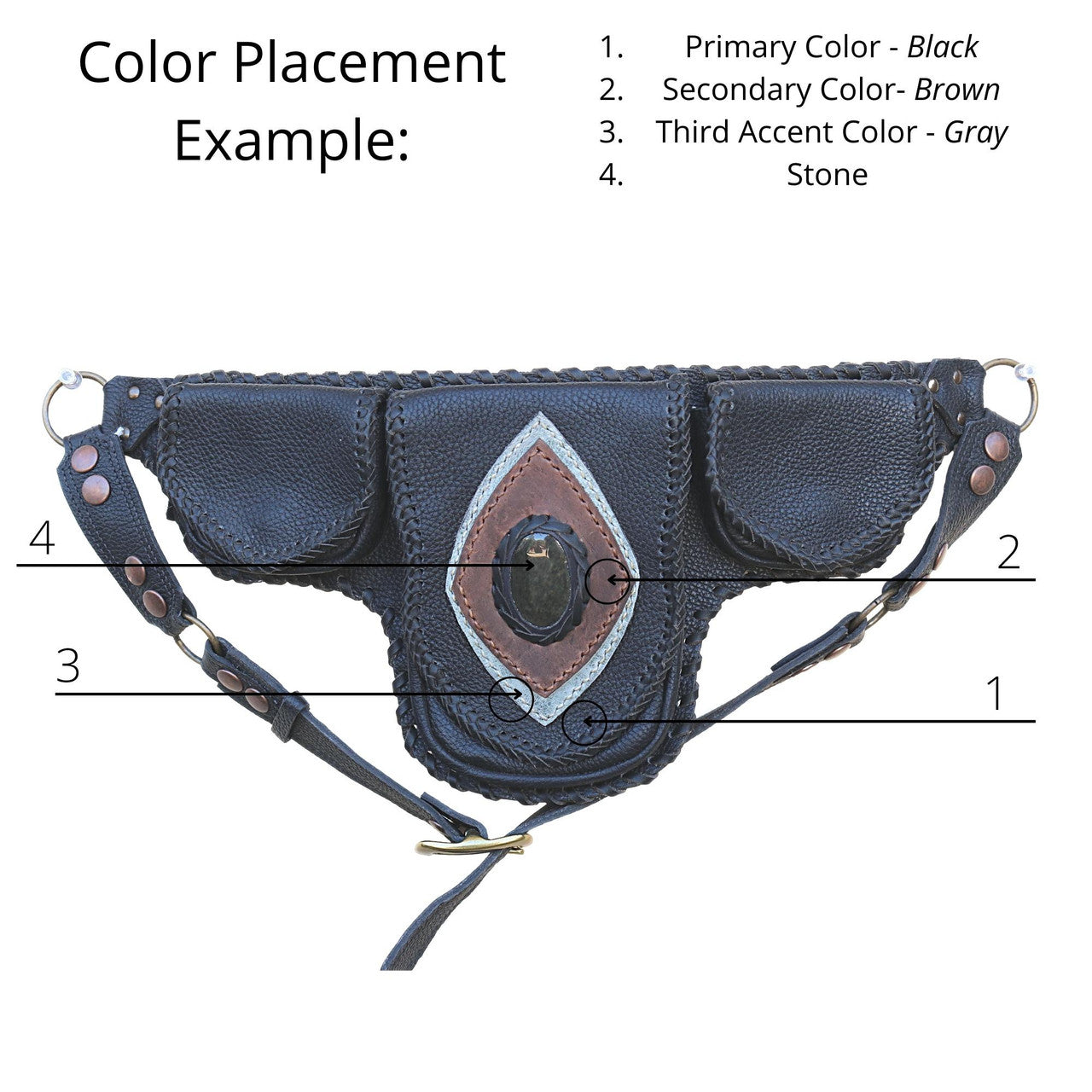 Custom Bolivar Hip Belt | Design Your Own - view 2