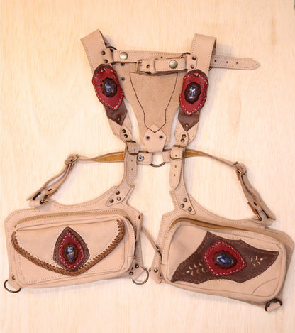 Women's El Sureno Holster | Beige Leather | Sodalite