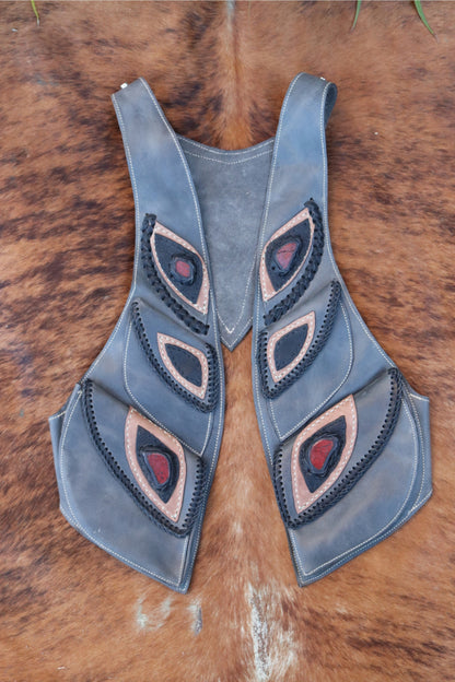 Men's El Norteno Holster | Gray Leather | Sonoran Sunrise