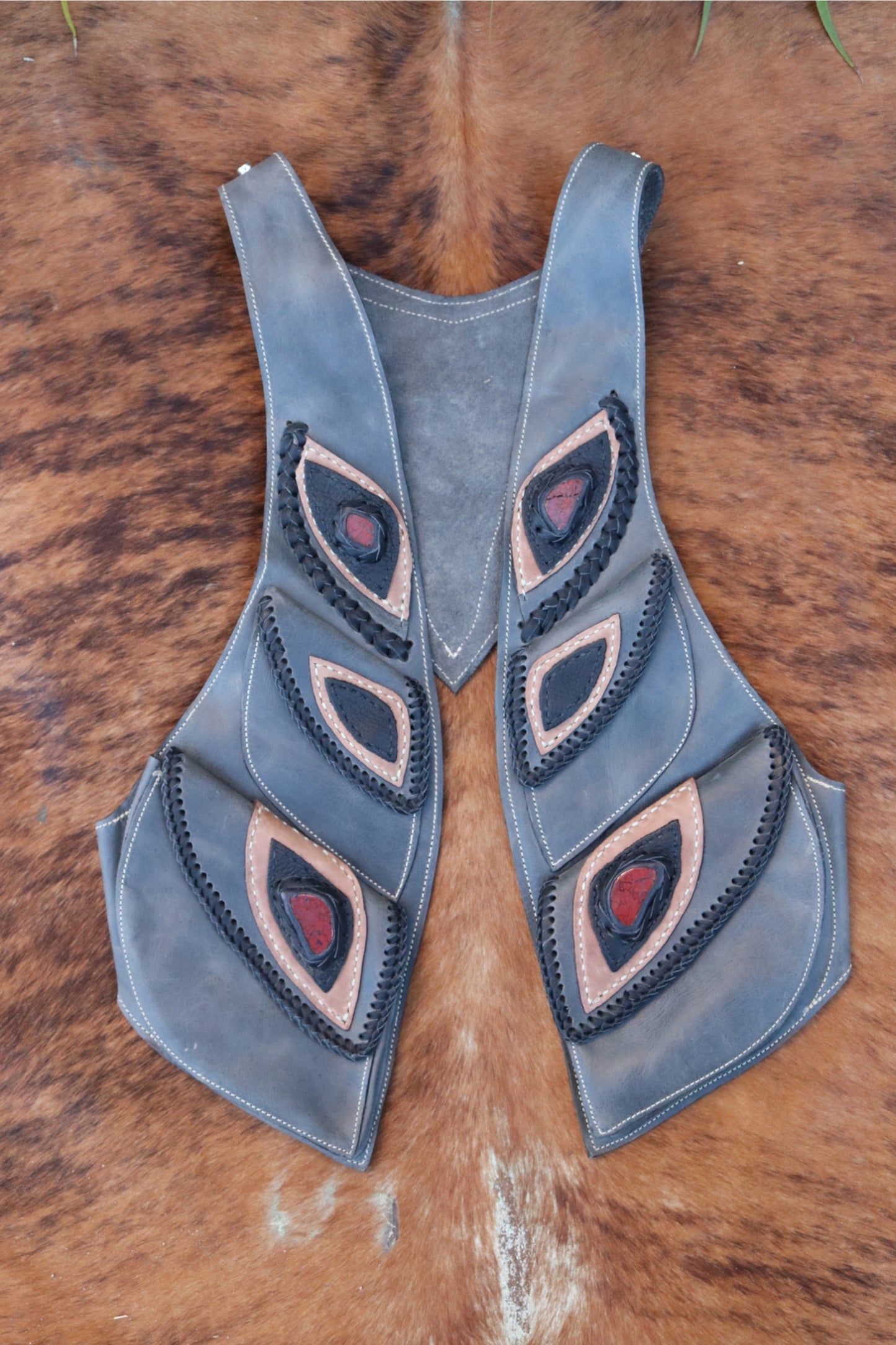 Women's El Norteno Holster | Gray Leather | Sonoran Sunrise