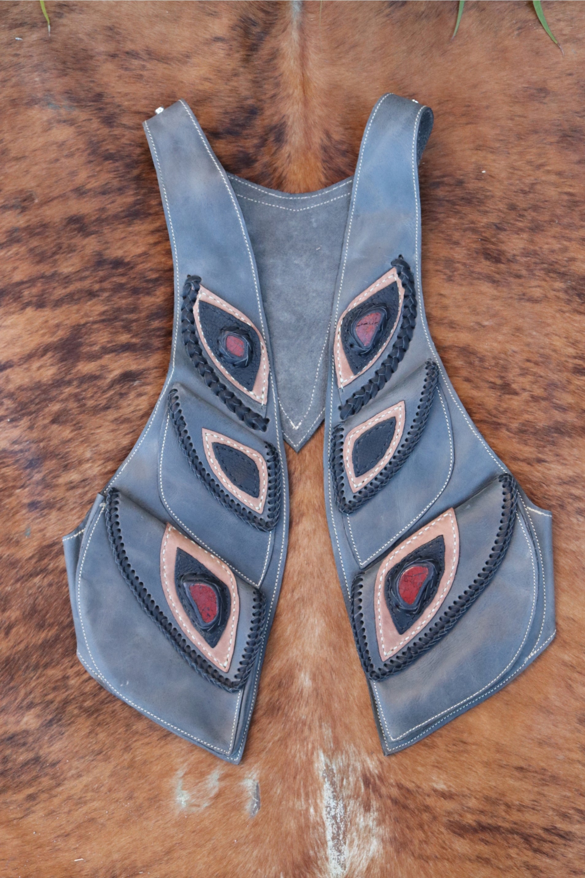 Women's El Norteno Holster | Gray Leather | Sonoran Sunrise
