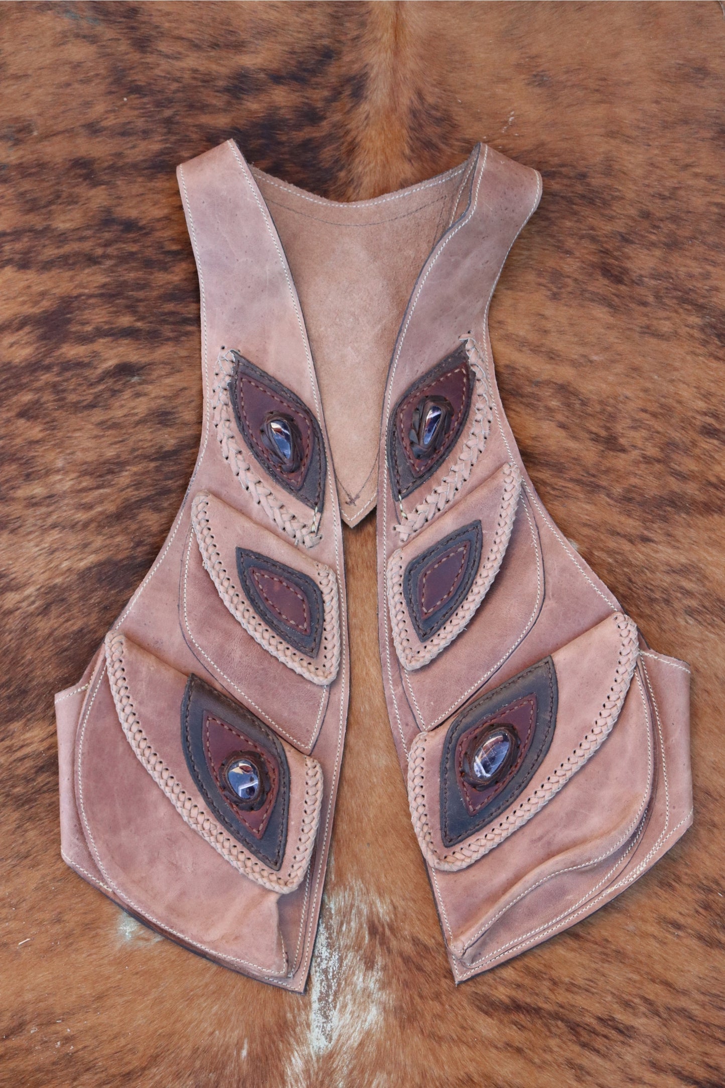 Women's El Norteno Holster | Beige Leather | Amethyst