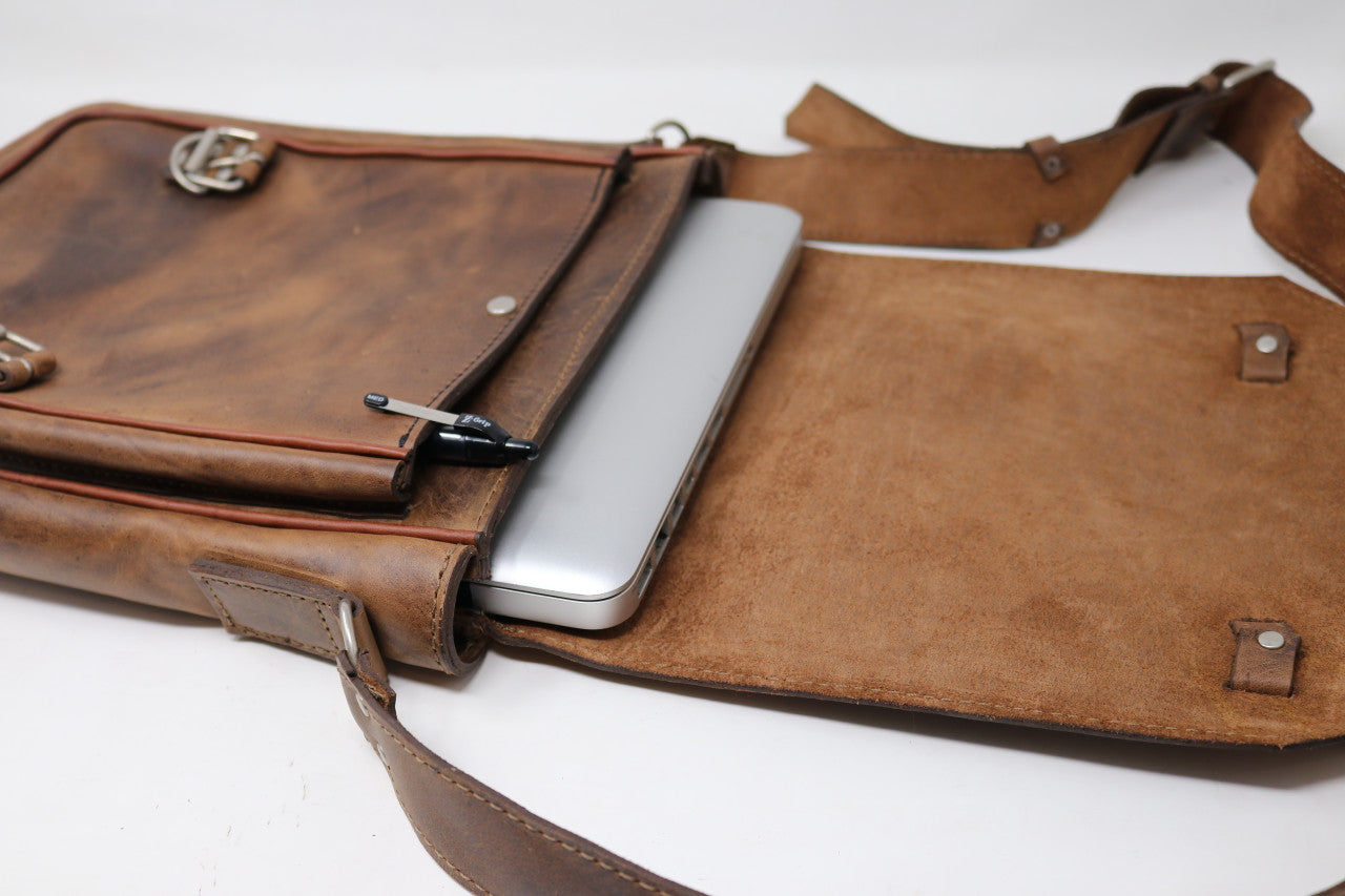 Leather Over the Shoulder Bag