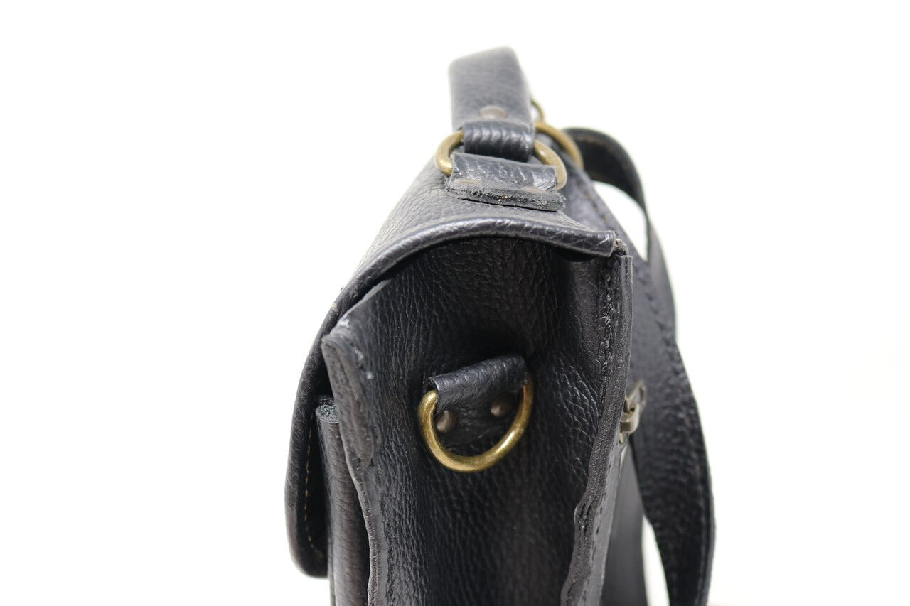 Leather Backpack - Red