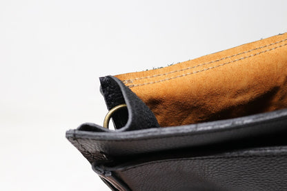 Leather Backpack - Red