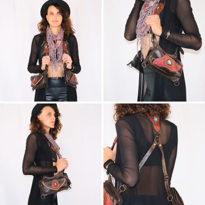 Women's El Sureno Holster | Beige Leather | Sodalite