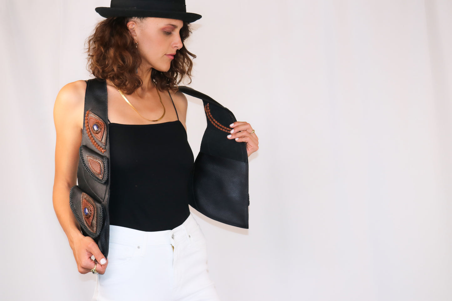 Women's El Norteno Holster | Yellow Leather | Labradorite