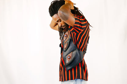 Men's El Norteno Holster | Black Leather | Lapis