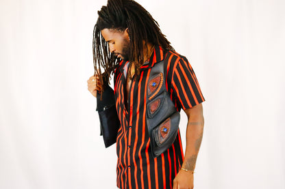 Men's El Norteno Holster | Gray Leather | Sonoran Sunrise