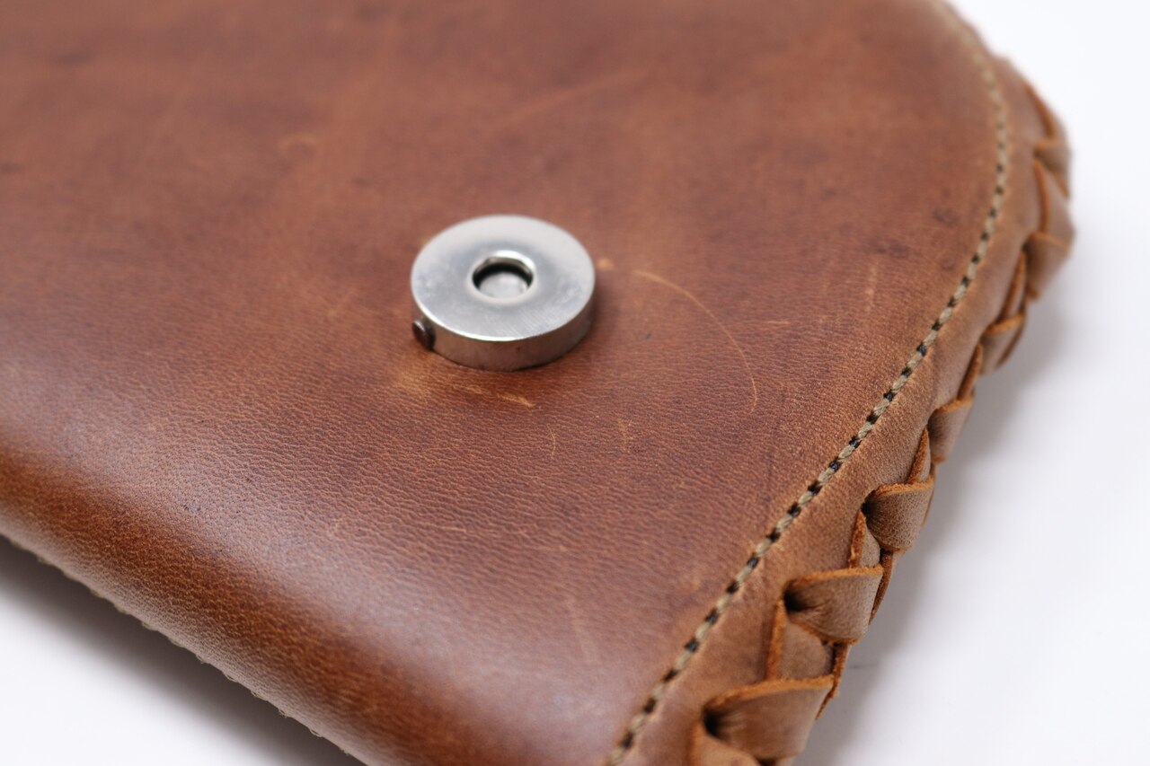 Men's Occidental Holster | Beige Leather | Turquoise