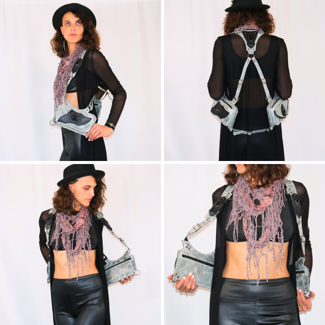 Women's El Sureno Holster | Beige Leather | Sodalite