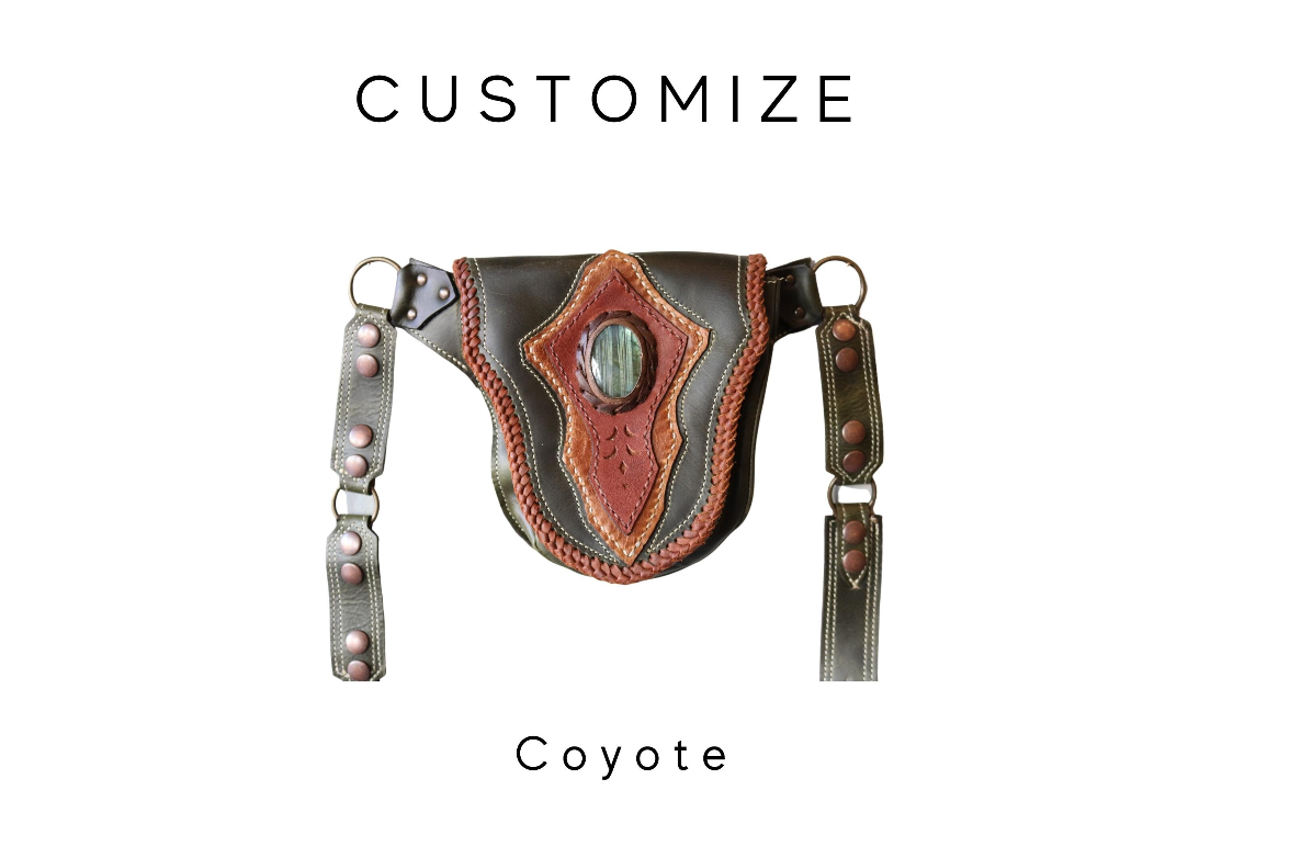 Custom Coyote Hip Belt | Design Your Own