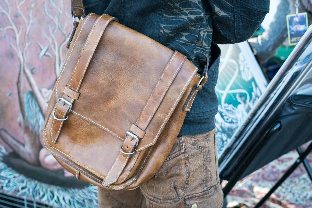Leather Over the Shoulder Bag