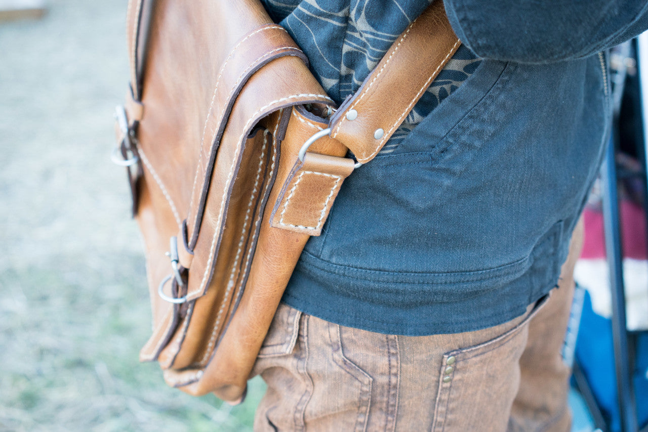 Leather Over the Shoulder Bag