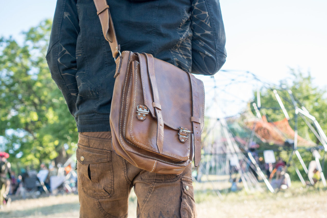 Leather Over the Shoulder Bag